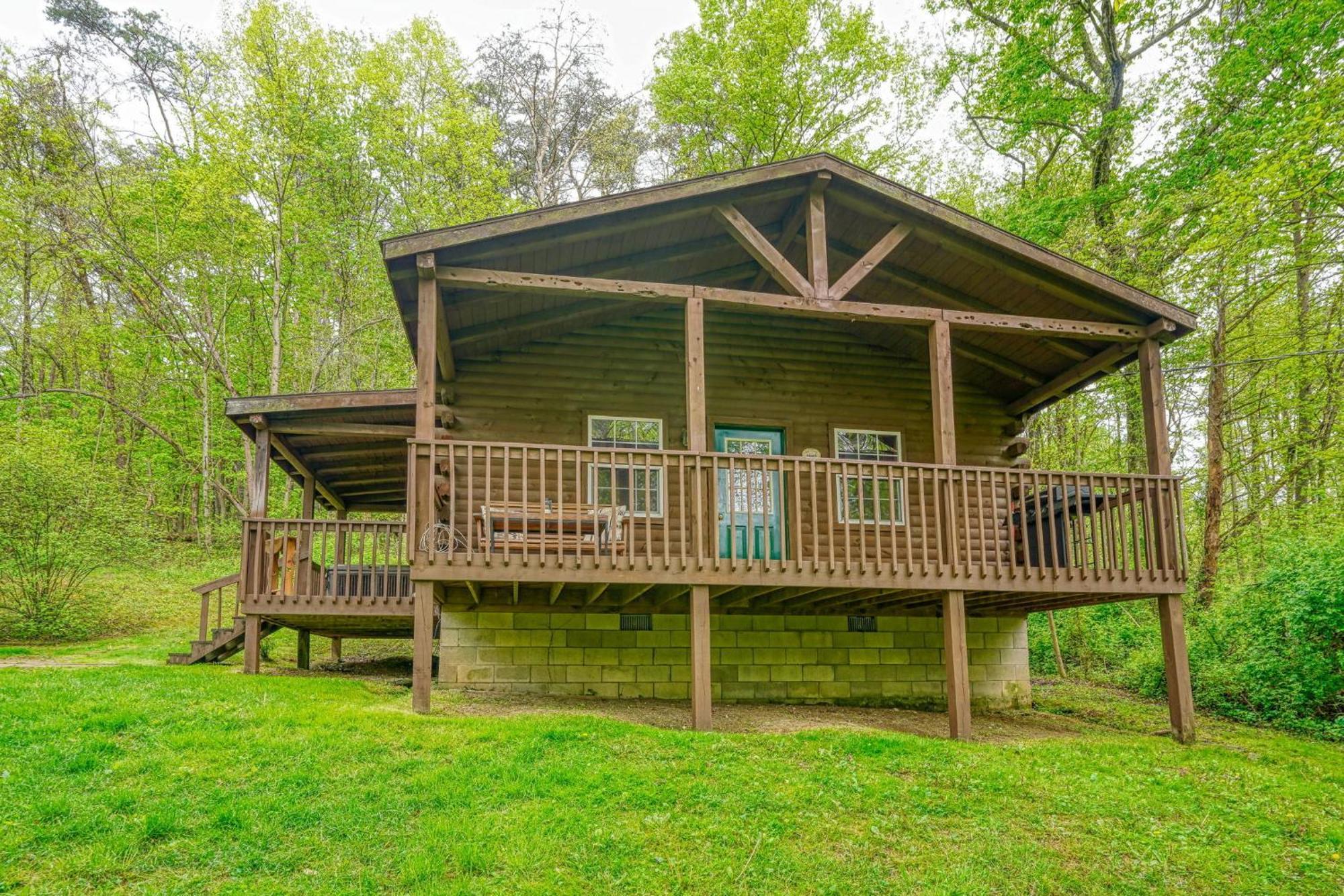 Blue Rose Cabins - Rosebud Cabin Logan Εξωτερικό φωτογραφία